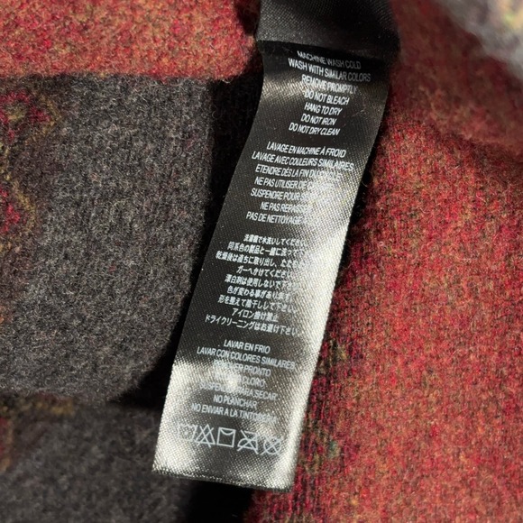 Roark Charcoal and Burgundy Striped Men's Shirt - Picture 15 of 16